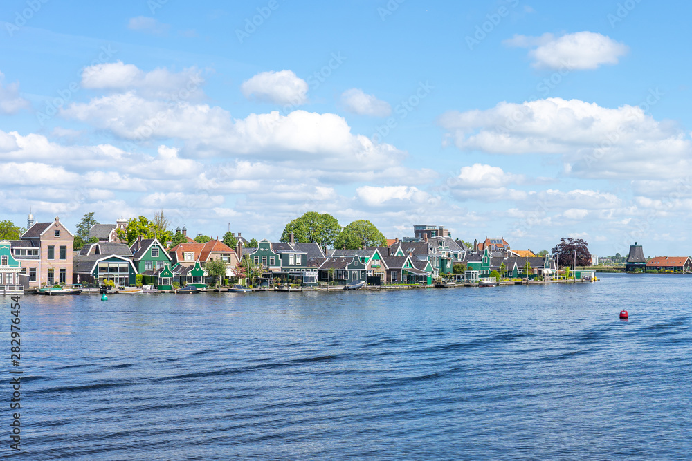 Zaandijk town in Zaanstad, province of North Holland, Netherlands