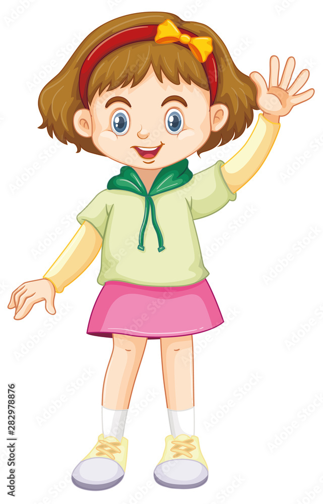 Cute happy smiling child isolated on white background Cute happy smiling child isolated on white background