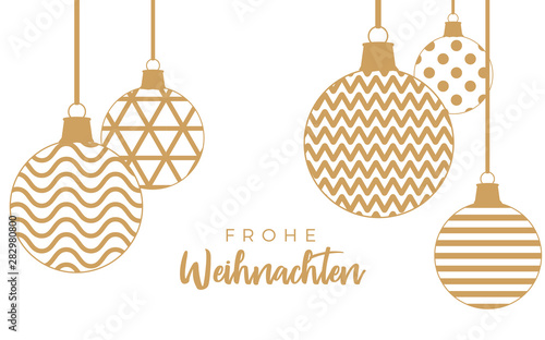 geometrische Weihnachtskarte