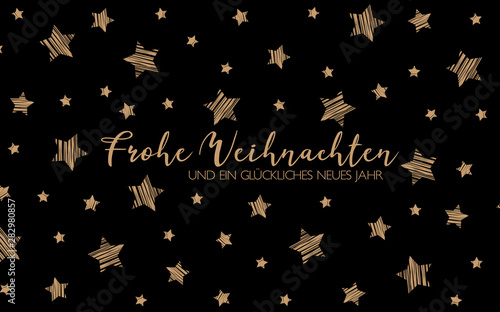 Weihnachtsgruß Sterne