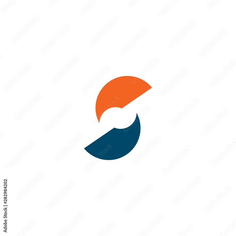 S letter initial logo design vector template S letter initial logo design vector template