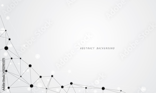 abstract link technology design for background template