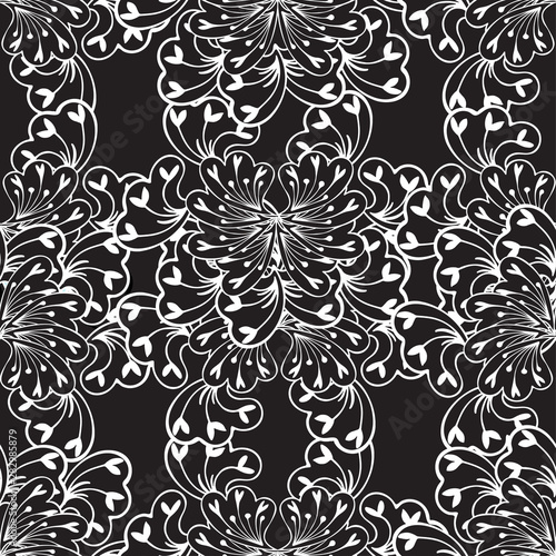 Plant extract from white outlines