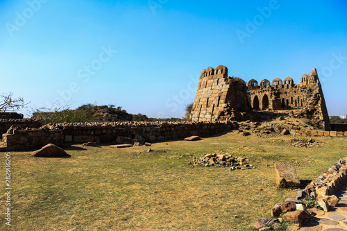 Ruins of Tughlakabad Fort, Delhi photo