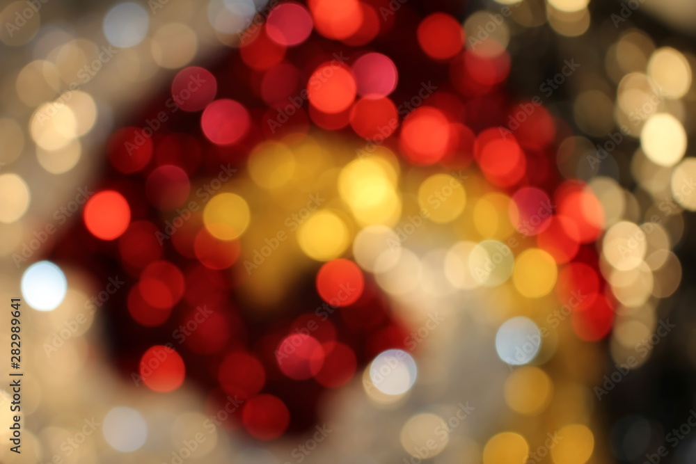 Obraz premium beautiful shiny background with bokeh and sequins