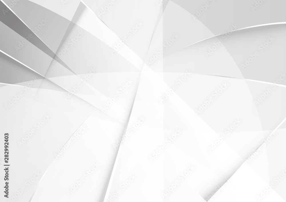 White and grey background. Corporate technology modern design. Pattern style geometric. Abstract modern background used about technology or product presentation backdrop. Vector illustration. White and grey background. Corporate technology modern design. Pattern style geometric. Abstract modern background used about technology or product presentation backdrop. Vector illustration.