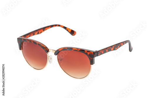 sunglasses isolated on white background with clipping path