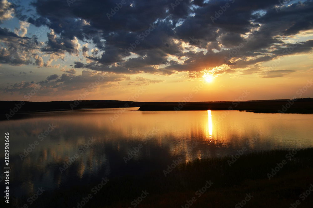 Obraz premium Ulyukol (lake). Russia