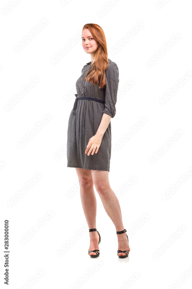 Full length portrait of a confident young female Full length portrait of a confident young female