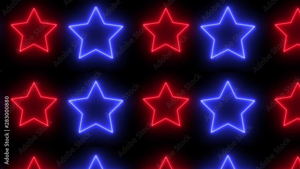 Neon colorful stars background. Abstract creative glowing lights. Neon colorful stars background. Abstract creative glowing lights.