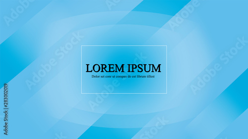 Abstract blue background with lines and spikes. technology trend.