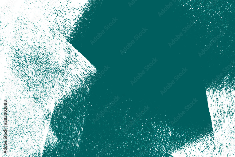 white and green blue paint  background texture with brush strokes