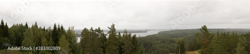 Eastern Finland lake view