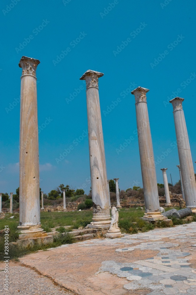 Old Salamis city, Famagusta, Cyprus