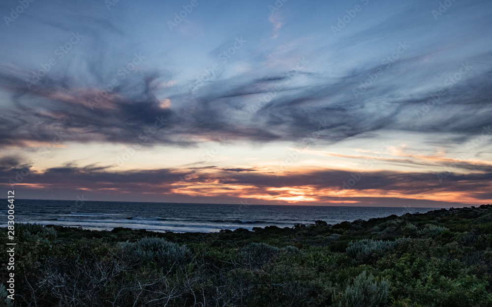 Obraz premium Albany Beach Sunset