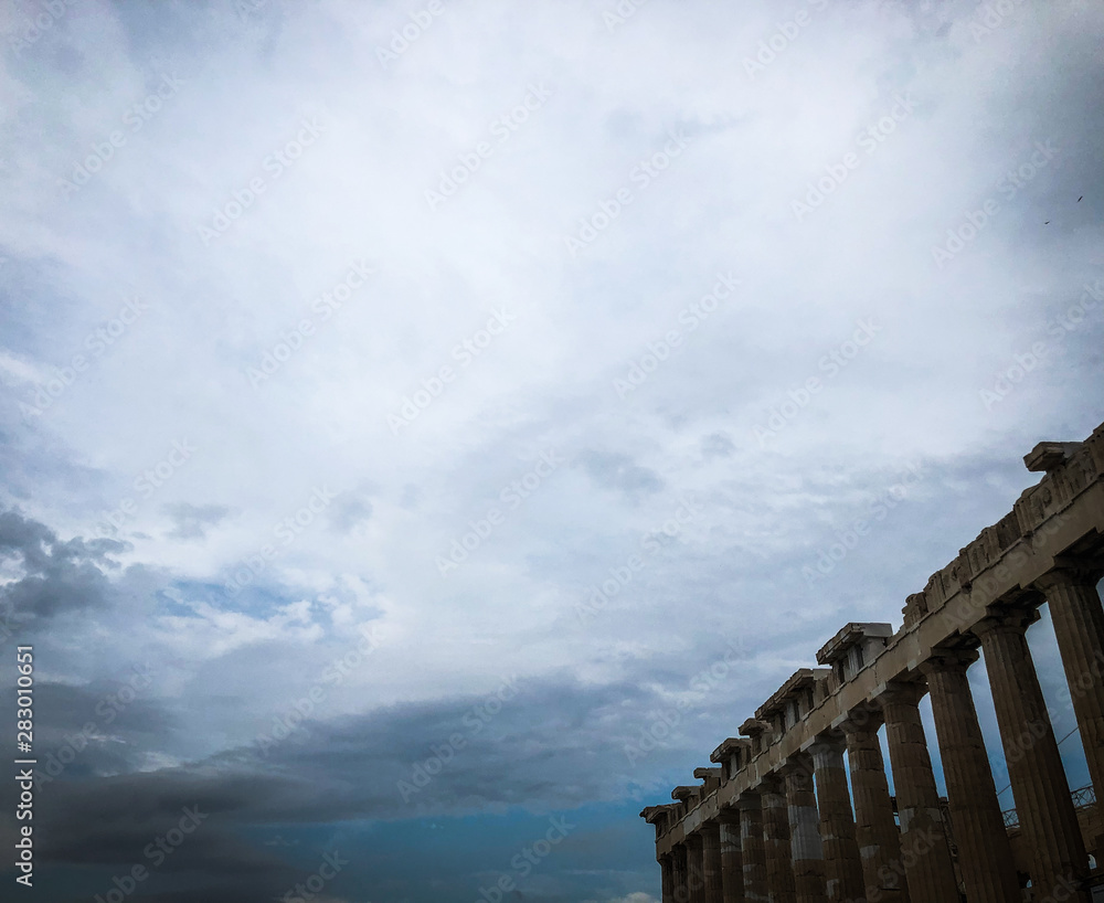 streets and buildings in athens, greece - acropolis streets and buildings in athens, greece - acropolis