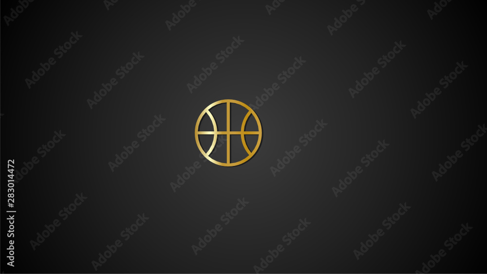 Gold Icon -Ball- Gold Gradient Icons design for print, website and presentation Gold Icon -Ball- Gold Gradient Icons design for print, website and presentation