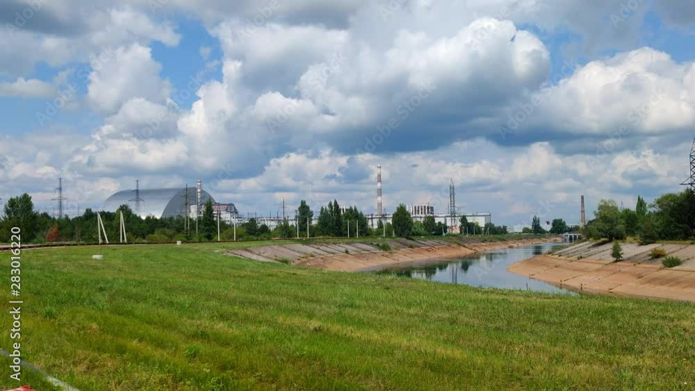 Pripyat, the river next to the abandoned, radioactive village Chernobyl. Pripyat, the river next to the abandoned, radioactive village Chernobyl.
