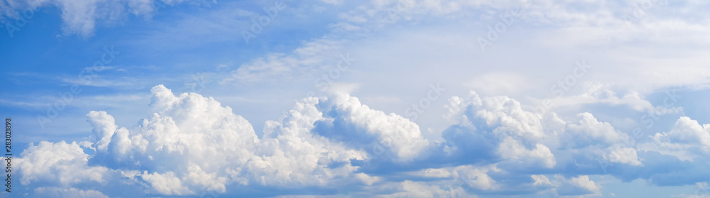 Nature background with blue sky and white clouds Nature background with blue sky and white clouds