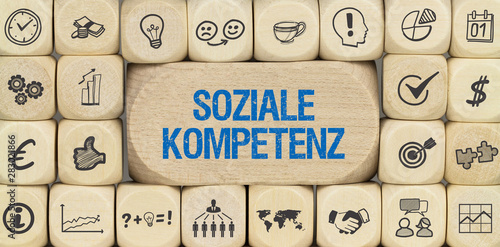 Obraz na płótnie Soziale Kompetenz