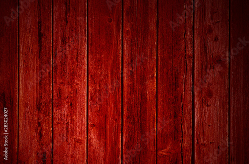 Alte rote Holzbretter als rustikaler Hintergrund
