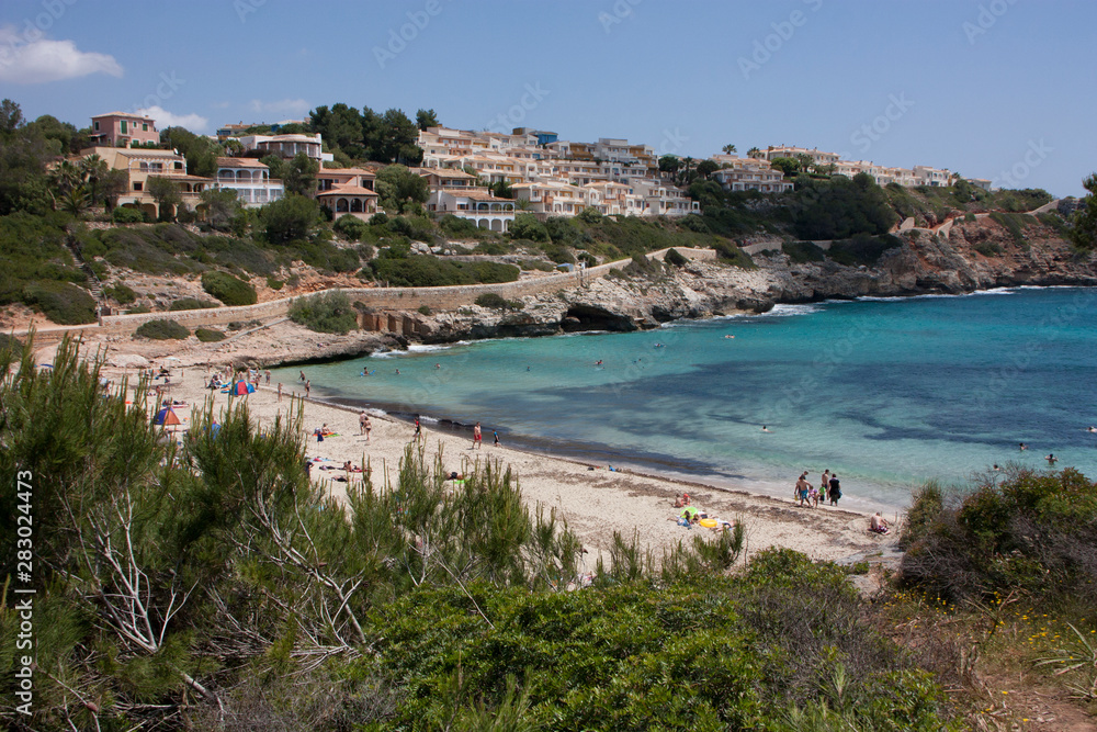 Mallorca Cala Romantica Landscape beautiful beach