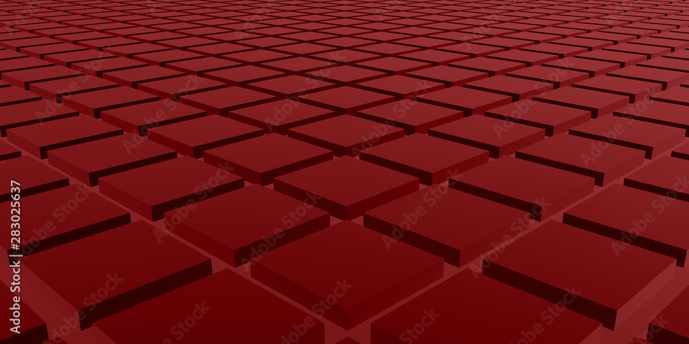 3d ILLUSTRATION, of blue abstract crystal background, square texture, wide panoramic for wallpaper 3d ILLUSTRATION, of blue abstract crystal background, square texture, wide panoramic for wallpaper