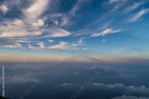  Mt.Fuji sea of ​​clouds in the early morning