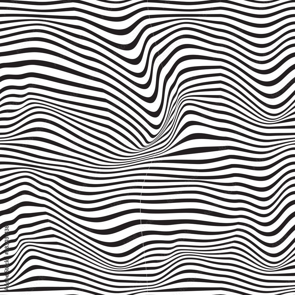 Pattern wavy zebra lines Pattern wavy zebra lines
