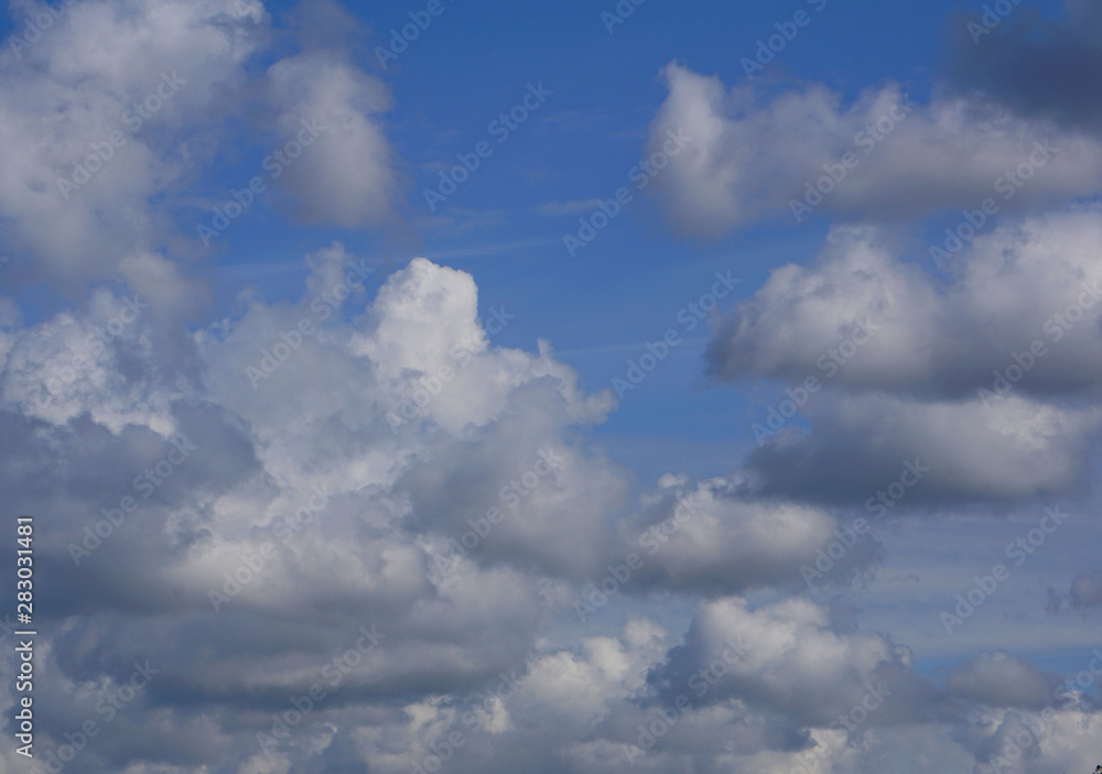blue sky with white clouds blue sky with white clouds