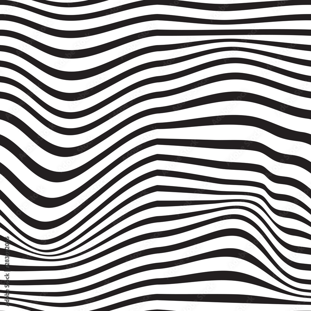 Pattern wavy zebra lines Pattern wavy zebra lines