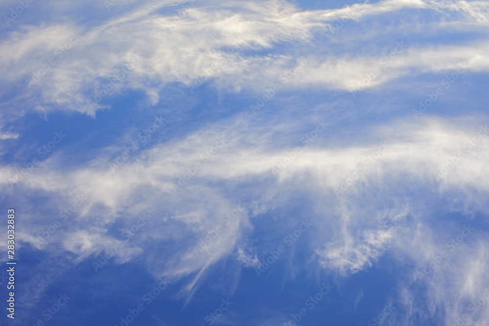 Fototapeta premium Blue Sky with clouds, nature concept and relaxation idea