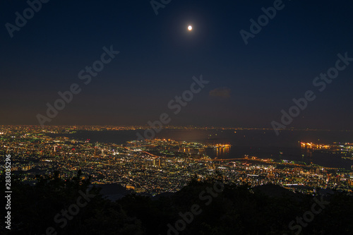 Night view of Kobe, Hyogo