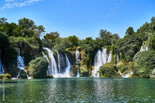 Kravica waterfalls. Bosnia Herzegobina