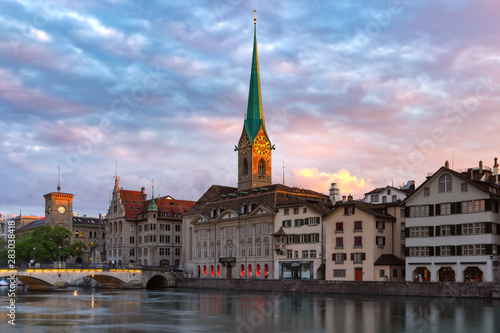 Zurych, największe miasto w Szwajcarii
