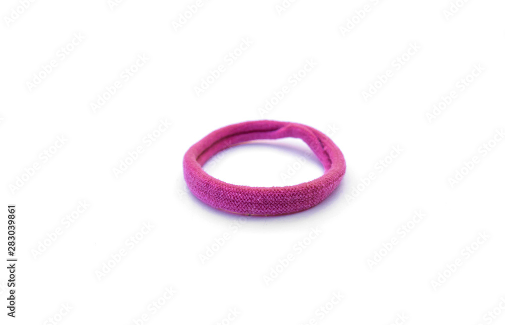 women's hair band purple on white background women's hair band purple on white background