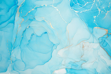  Abstract colorful background, wallpaper. Mixing acrylic paints. Modern art. Paint marble texture. Alcohol ink colors  translucent