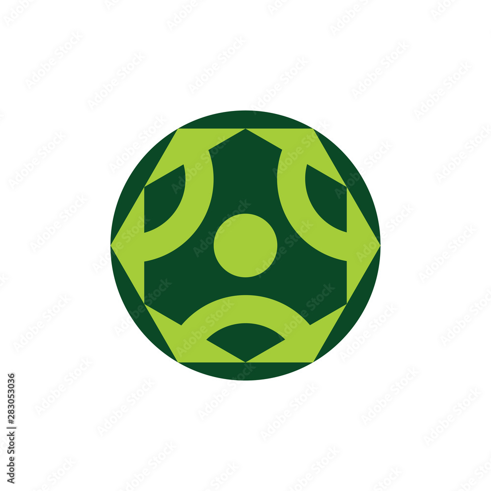 polygonal arrow geometric logo vector polygonal arrow geometric logo vector