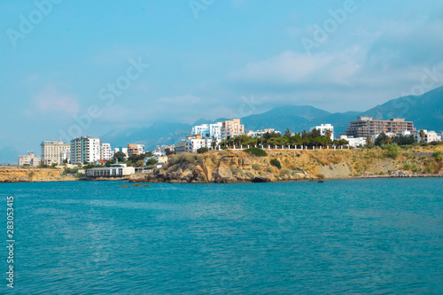 Fototapeta Naklejka Na Ścianę i Meble -  Beautiful Kyrenia harbour, Northern Cyprus