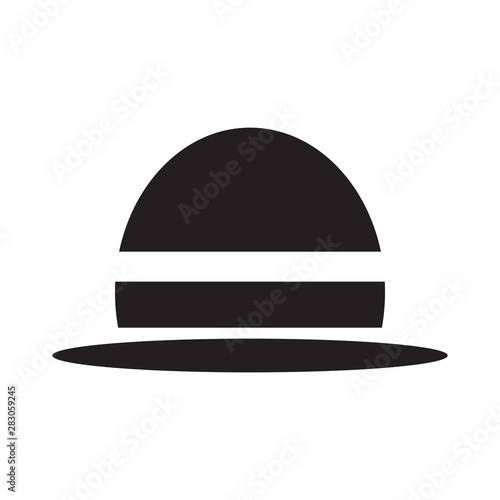 hat vintage icon vector design template