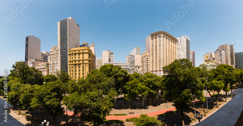 Alagoas Square  Rio de Janeiro Downtown  Brazil