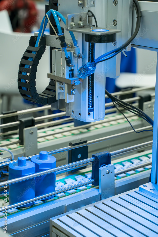 Robotic and Automation system control application on automate machine ...