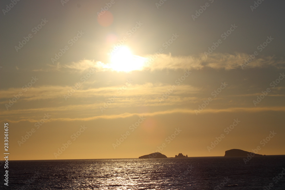 Naklejka premium Sonnenuntergang in Spanien