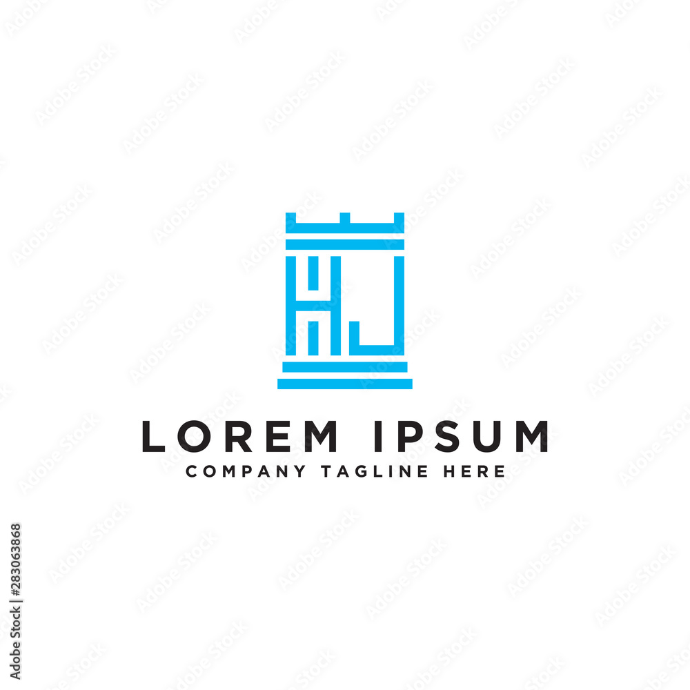 Inspiring company logo designs from the initial letters of the HJ logo icon. -Vectors Inspiring company logo designs from the initial letters of the HJ logo icon. -Vectors