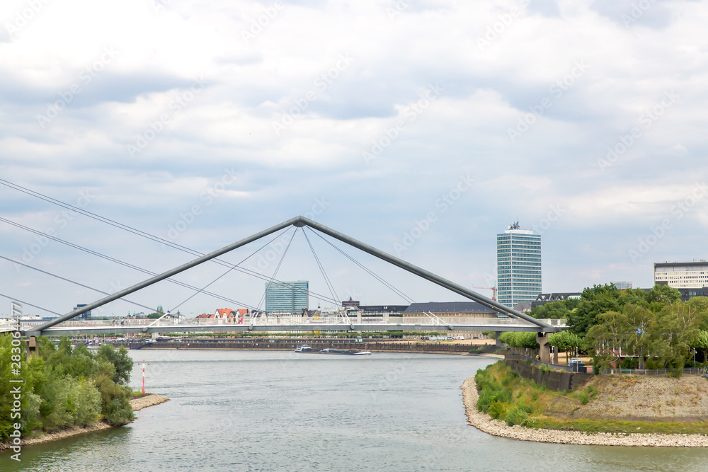 Obraz premium Medienhafen in Düsseldorf - Deutschland