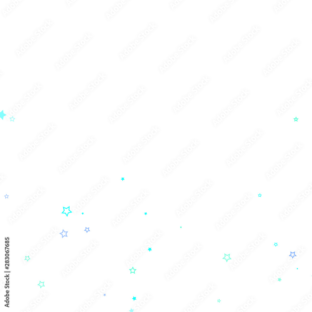 Blue, cyan, turquoise glitter stars confetti Blue, cyan, turquoise glitter stars confetti