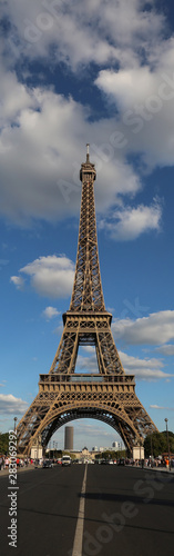 Big Eiffel tower in Paris