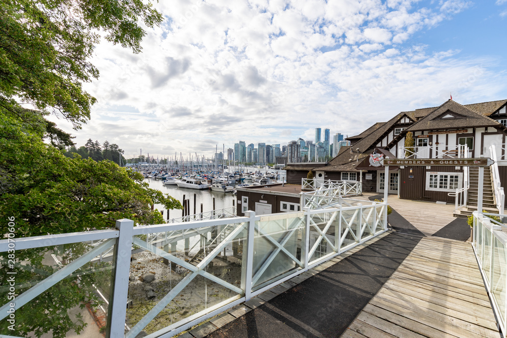 Obraz premium Yachthafen Vancouver