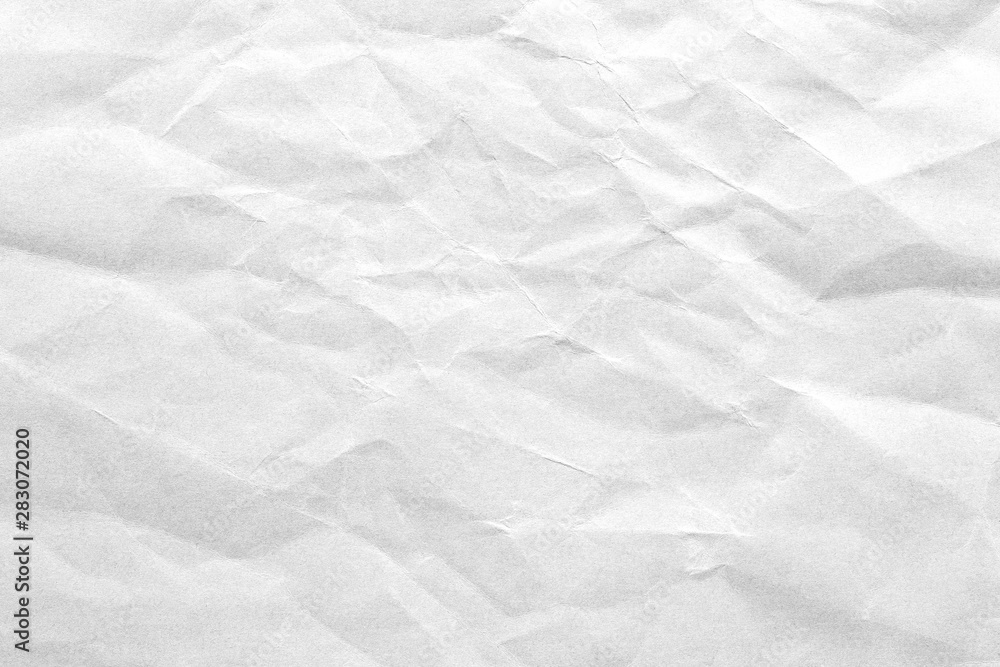 Fototapeta premium Old crumpled grey paper background texture
