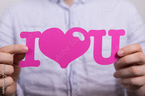 love paper digital in hand